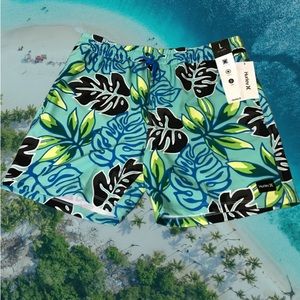 Hurley Men’s Cannonball Volley 17” Board Swim Shorts